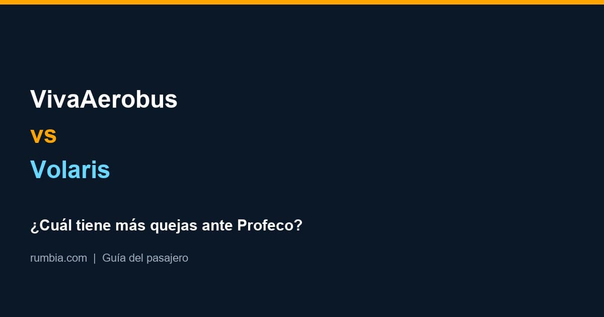 VivaAerobus y Volaris: ¿Cuál tiene más quejas ante Profeco?