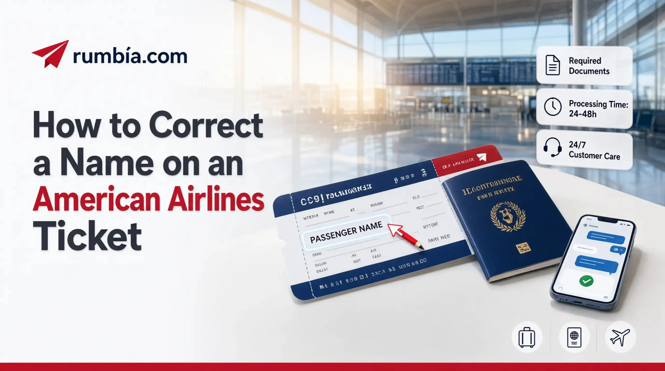 How to Correct a Name on an American Airlines Ticket