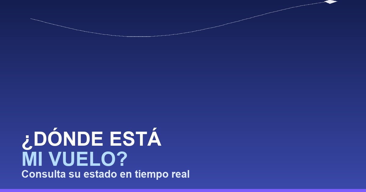 ¿Dónde está mi vuelo? Cómo saber su ubicación y estado