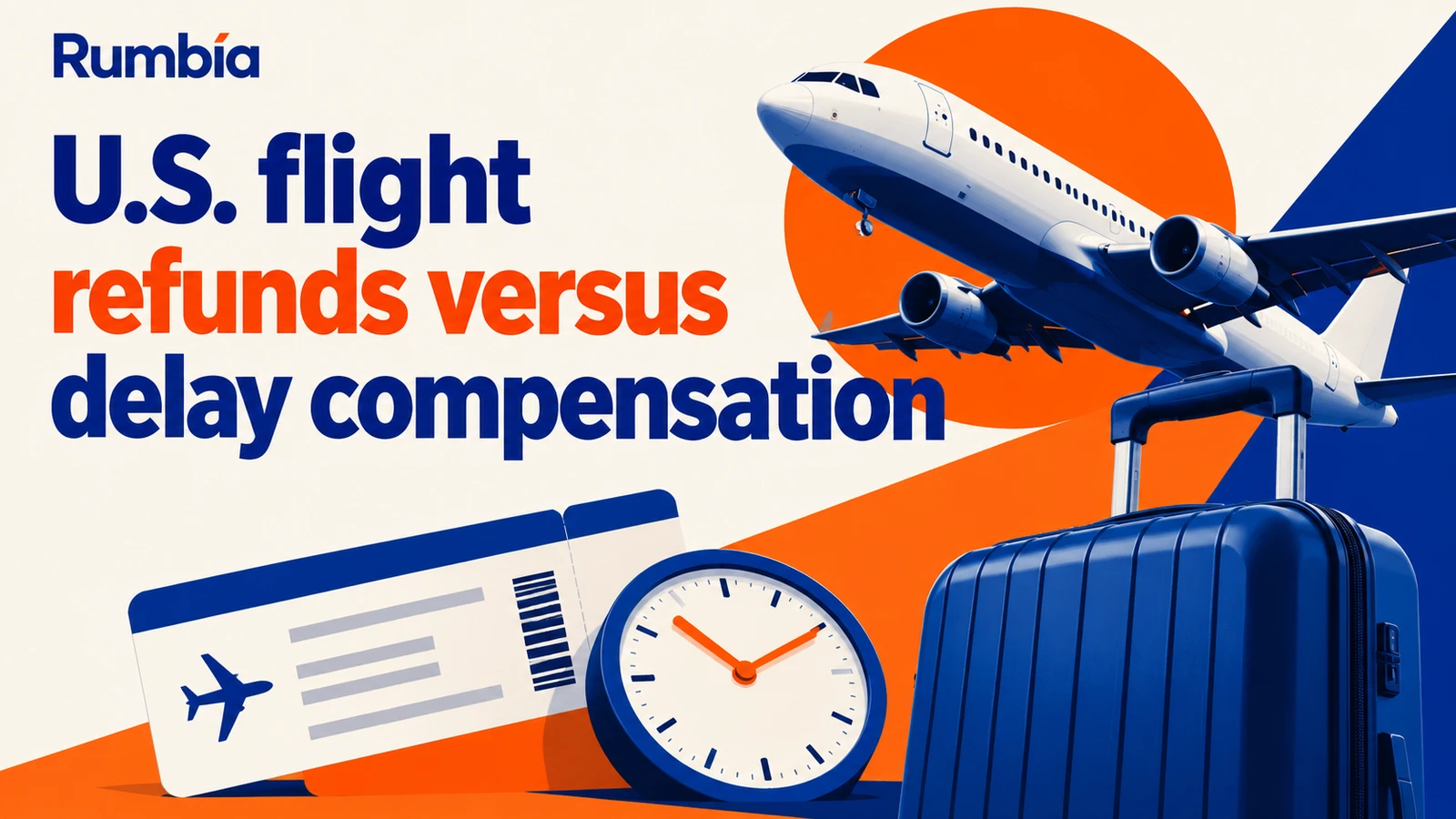U.S. flight refunds versus delay compensation: separate the requests