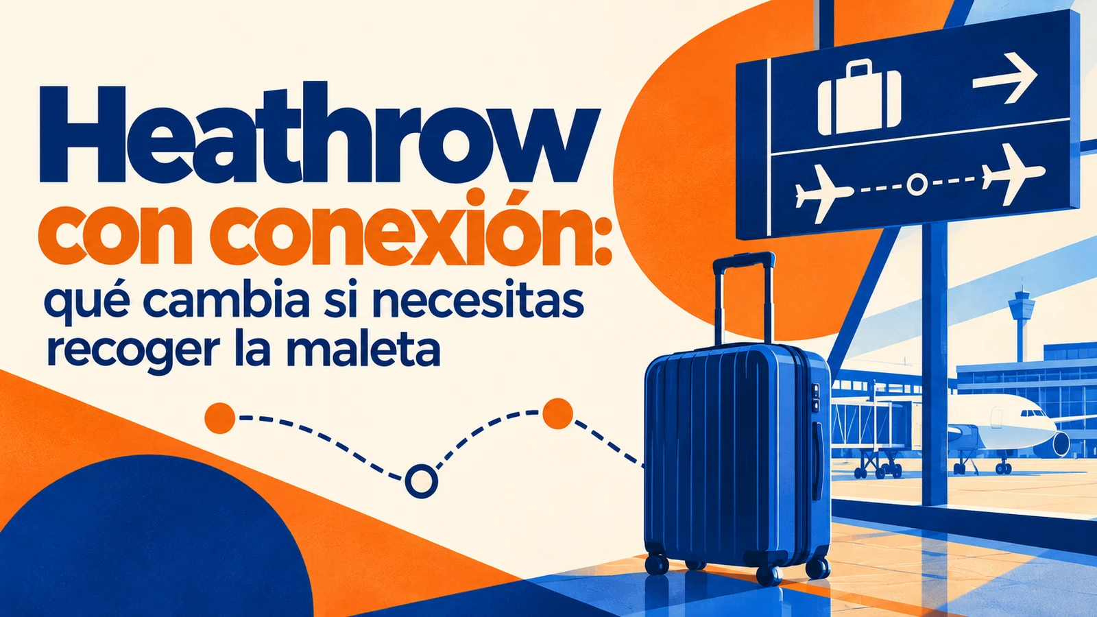 Heathrow con conexión: qué cambia si necesitas recoger la maleta