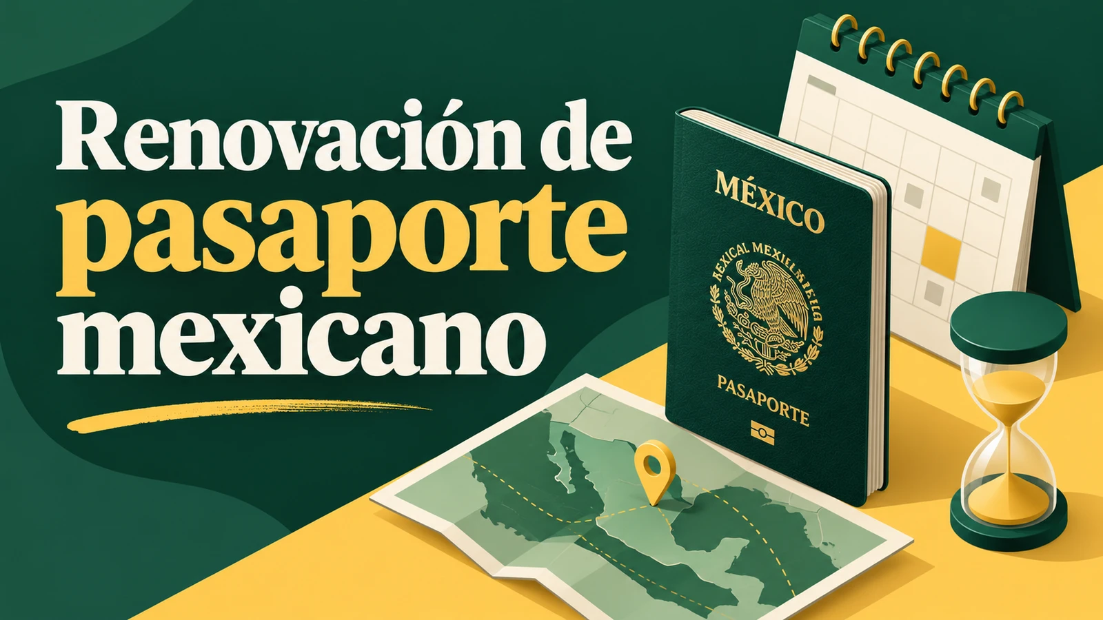 Renovación de pasaporte mexicano: evita comprar basándote en un plazo estimado