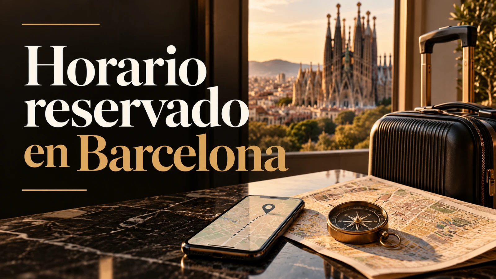 Horario reservado en Barcelona: qué pasa si tu plan de llegada cambia